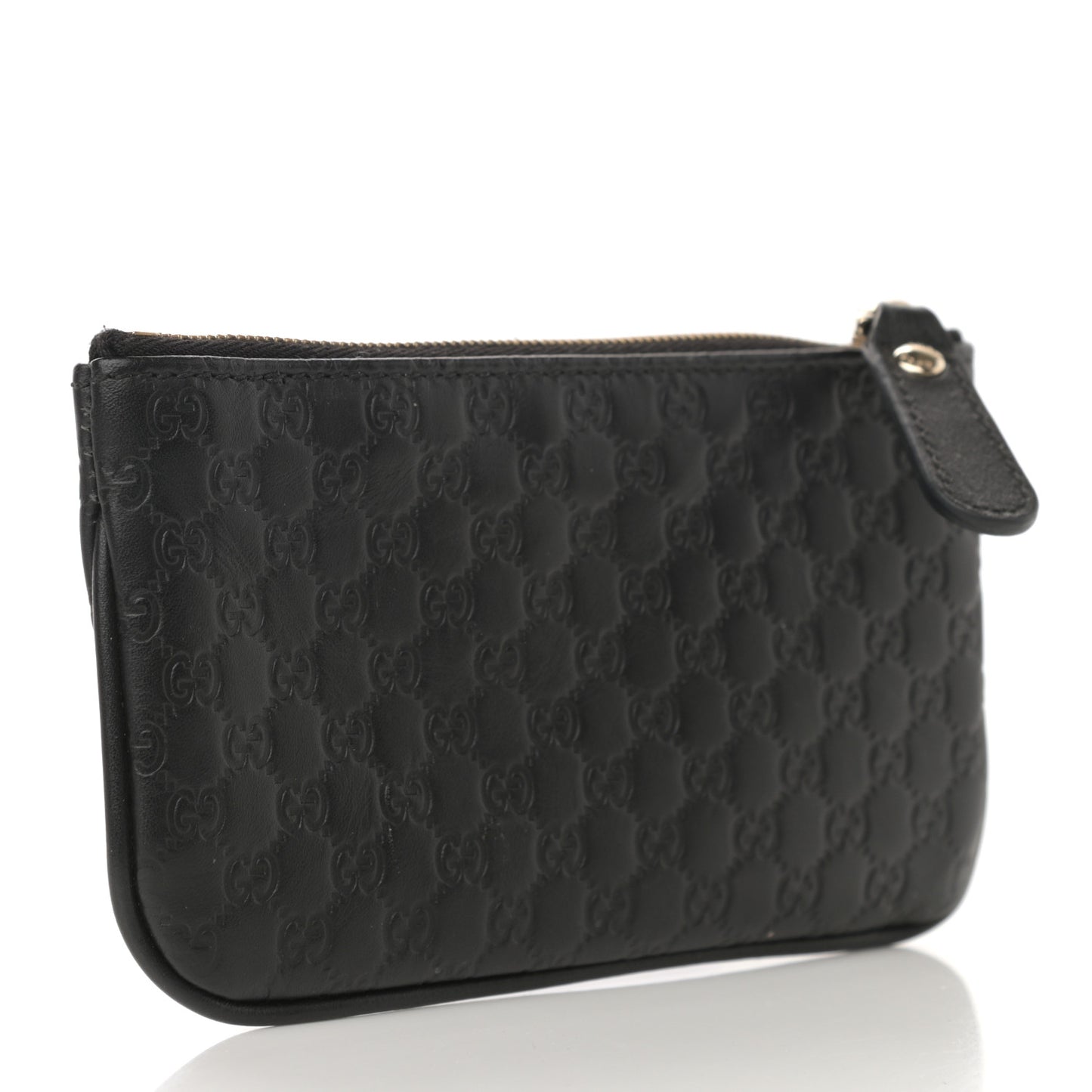Microguccissima Key Ring Coin Case Black