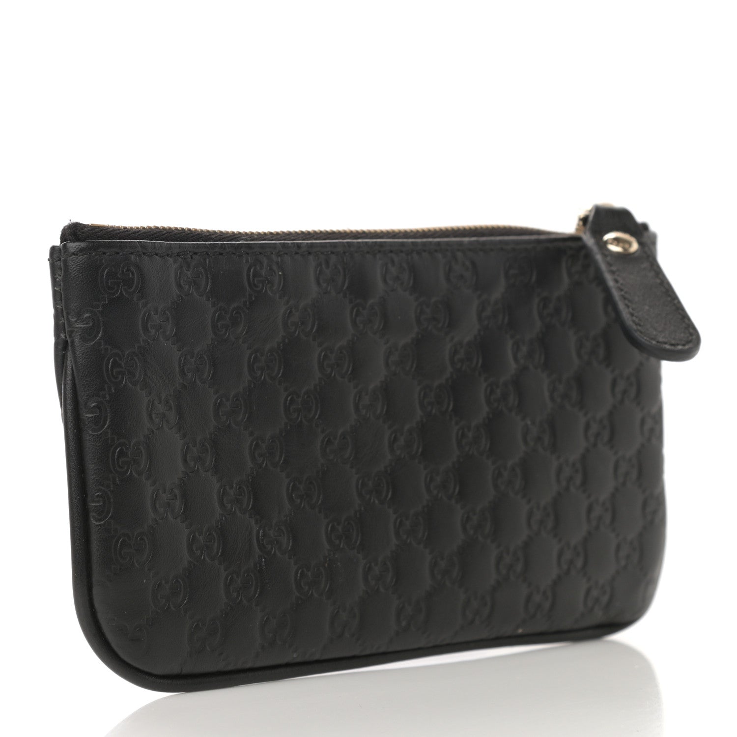 Gucci Microguccissima Key Ring Coin Case Black 3 of 8