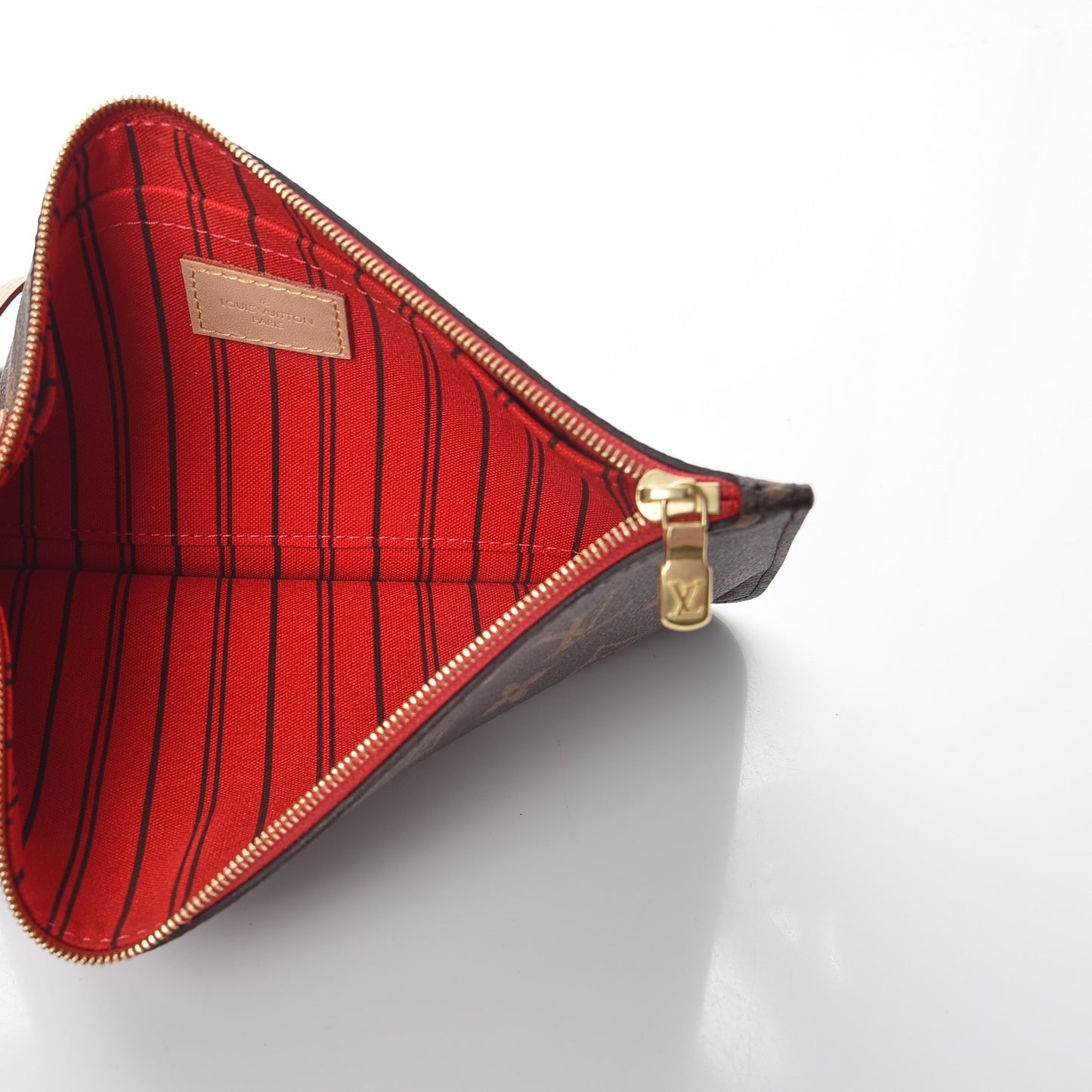 Monogram Neverfull MM GM Pochette Cherry