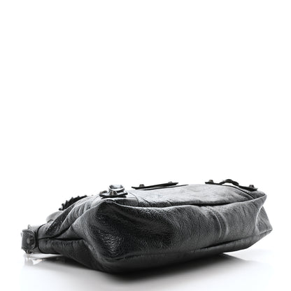Balenciaga Agneau Arena Classic Hardware Le City First Bag Black 5 of 12