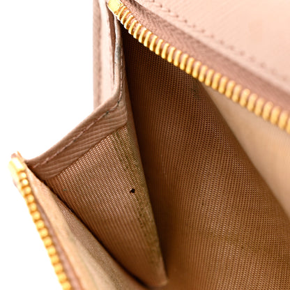 Prada Saffiano Metal Continental Flap Wallet Cammeo 9 of 9