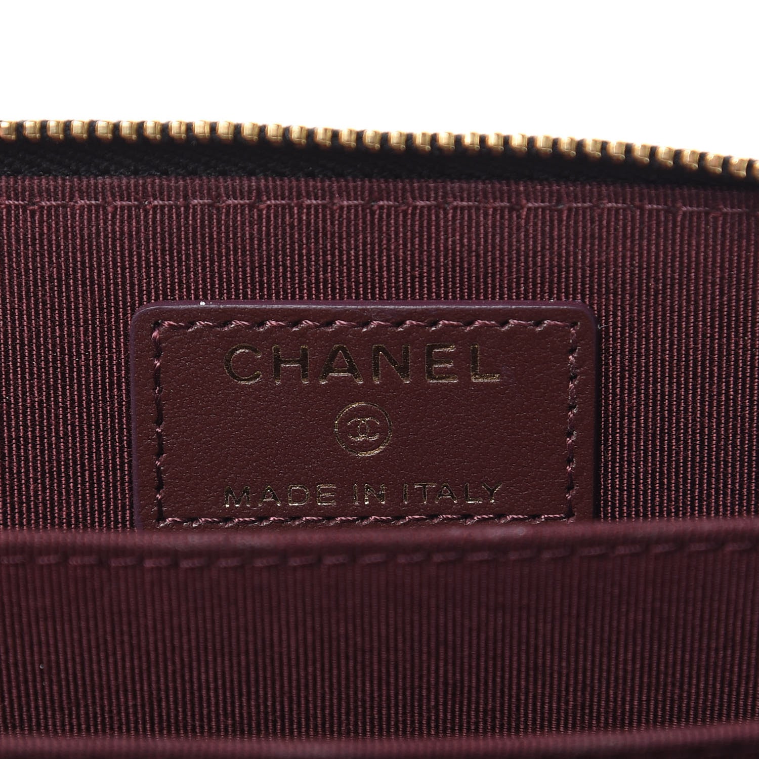 Chanel Caviar Quilted Zip Coin Purse Black 6 of 7