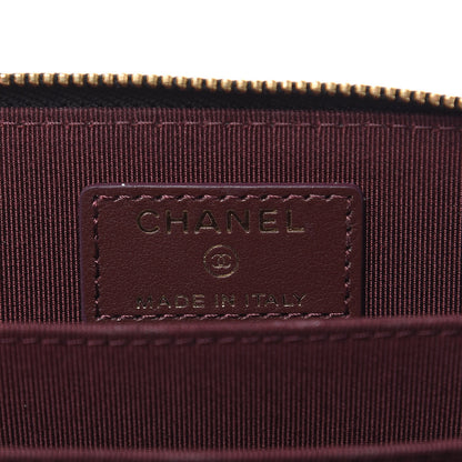 Chanel Caviar Quilted Zip Coin Purse Black 6 of 7