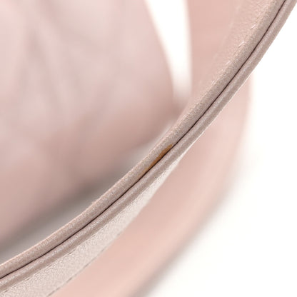 Christian Dior Pearly Lambskin Cannage Medium Lady Dior Lotus 12 of 13