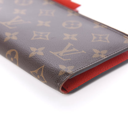 Louis Vuitton Monogram Adele Wallet Coquelicot 7 of 10