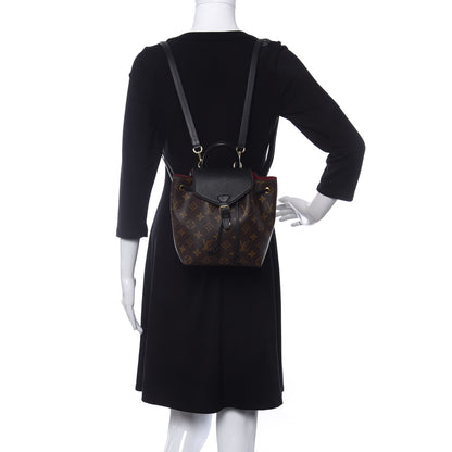 Louis Vuitton Monogram BB Montsouris NM Backpack Black 2 of 9
