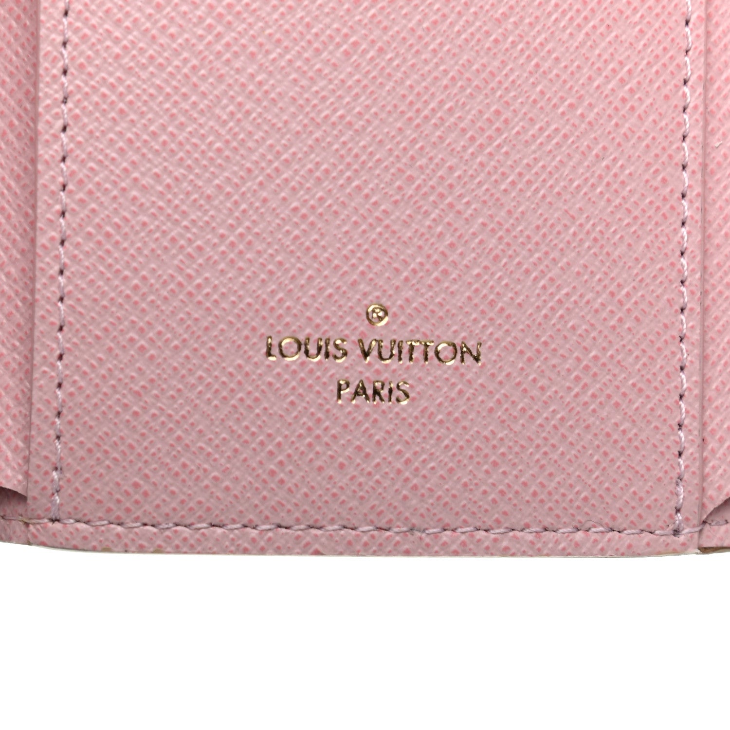Louis Vuitton Damier Azur Victorine Wallet Rose Ballerine 6 of 8