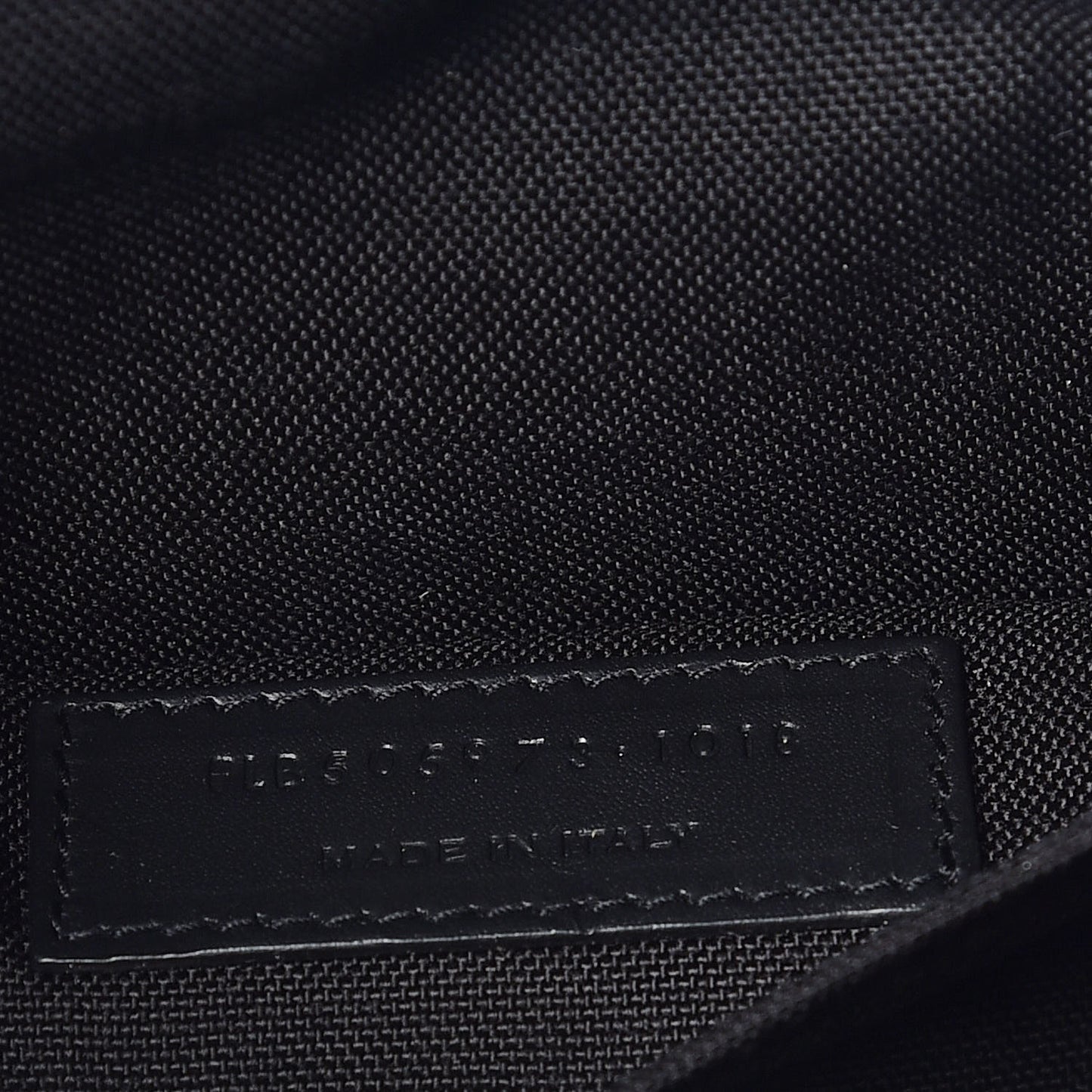Calfskin City Belt Bag Black