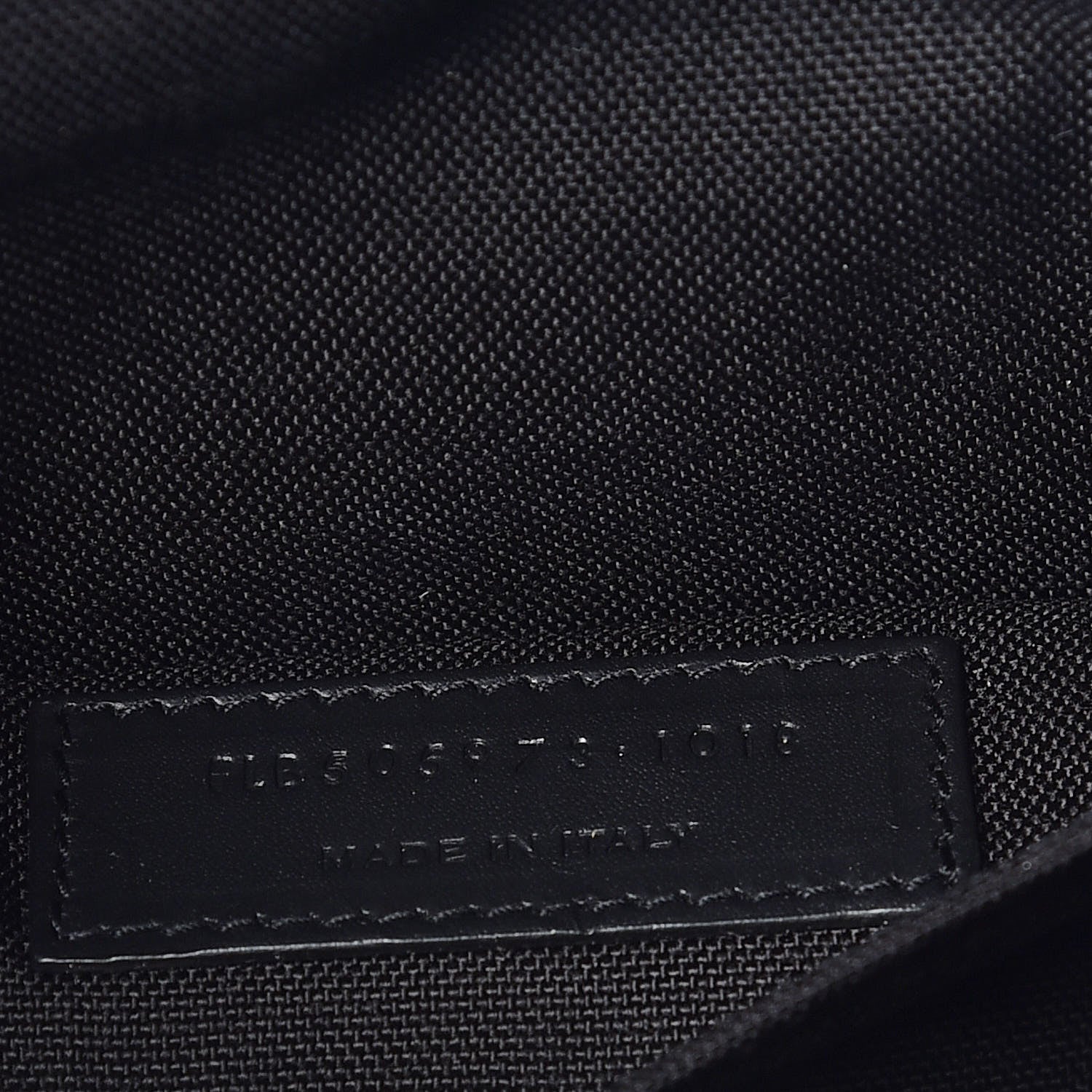 Saint Laurent Calfskin City Belt Bag Black 9 of 9