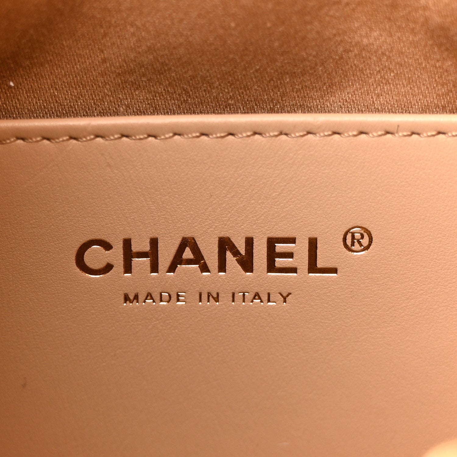 Chanel Caviar Quilted Mini Chanel 25 Handbag Beige 6 of 10