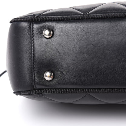 Chanel Calfskin Quilted Small Ballerine Camera Case Black 10 of 19