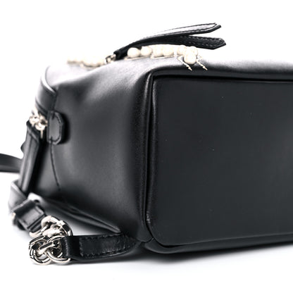 Fendi Vitello Liberty Pearl Romantic Bow Mini Backpack Black 8 of 13