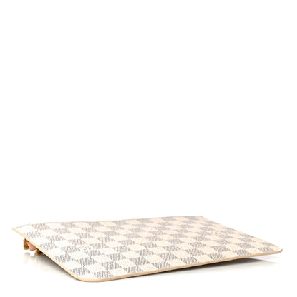 Louis Vuitton Damier Azur Neverfull MM GM Pochette 4 of 17