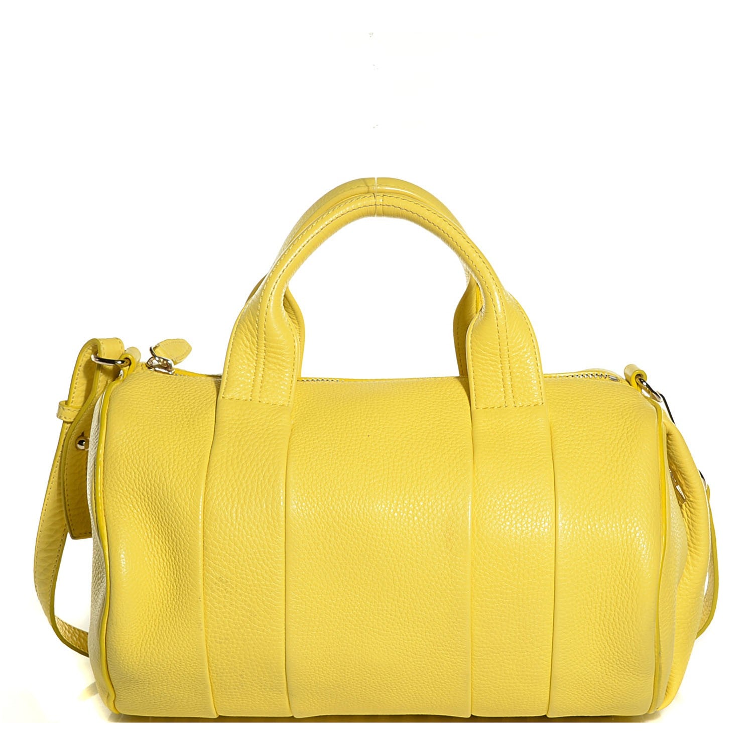 Alexander Wang Pebbled Lambskin Rocco Yellow Light Gold Hardware 1 of 10