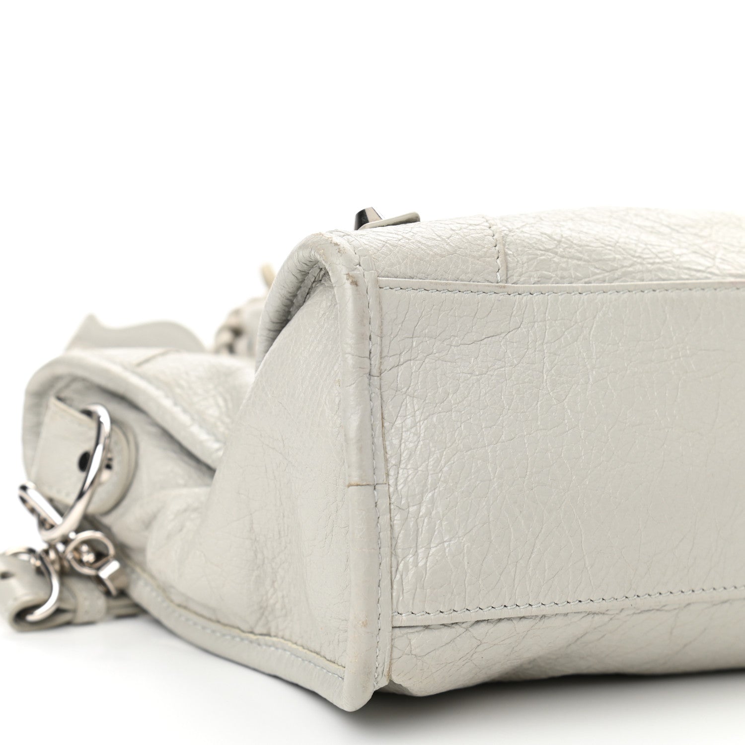 Balenciaga Agneau Classic Silver Hardware S City Gris Nuage 9 of 10