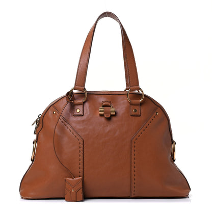 Saint Laurent Buffalo Large Muse Tan 1 of 4
