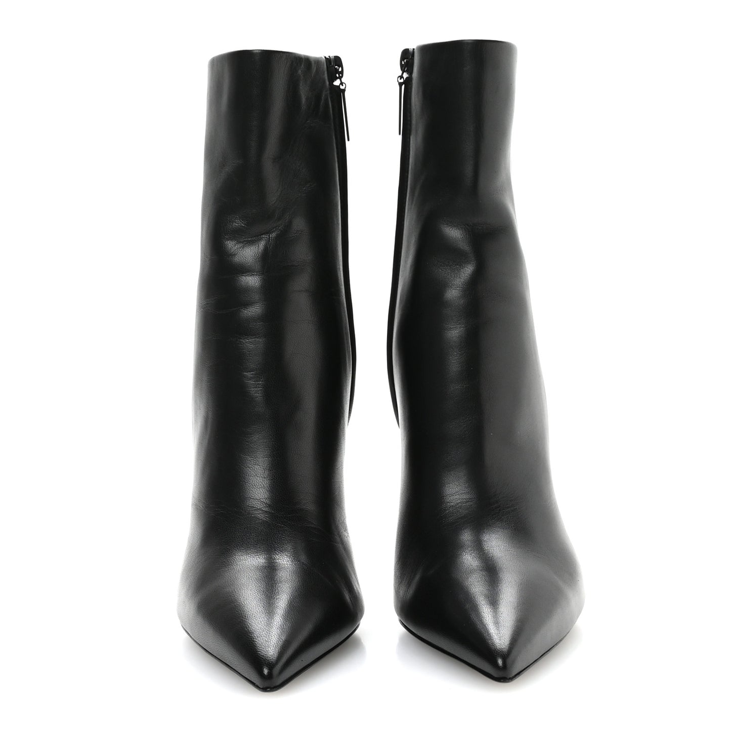 Calfskin Opyum Ankle Boots 39.5 Black