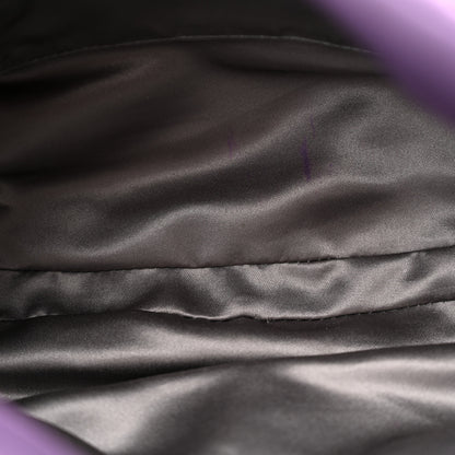 Chanel Nylon Bubble Quilt Accordion Flap Purple 5 of 11