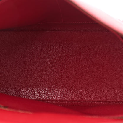 Hermes Togo Kelly Retourne 28 Rouge Vif 5 of 11