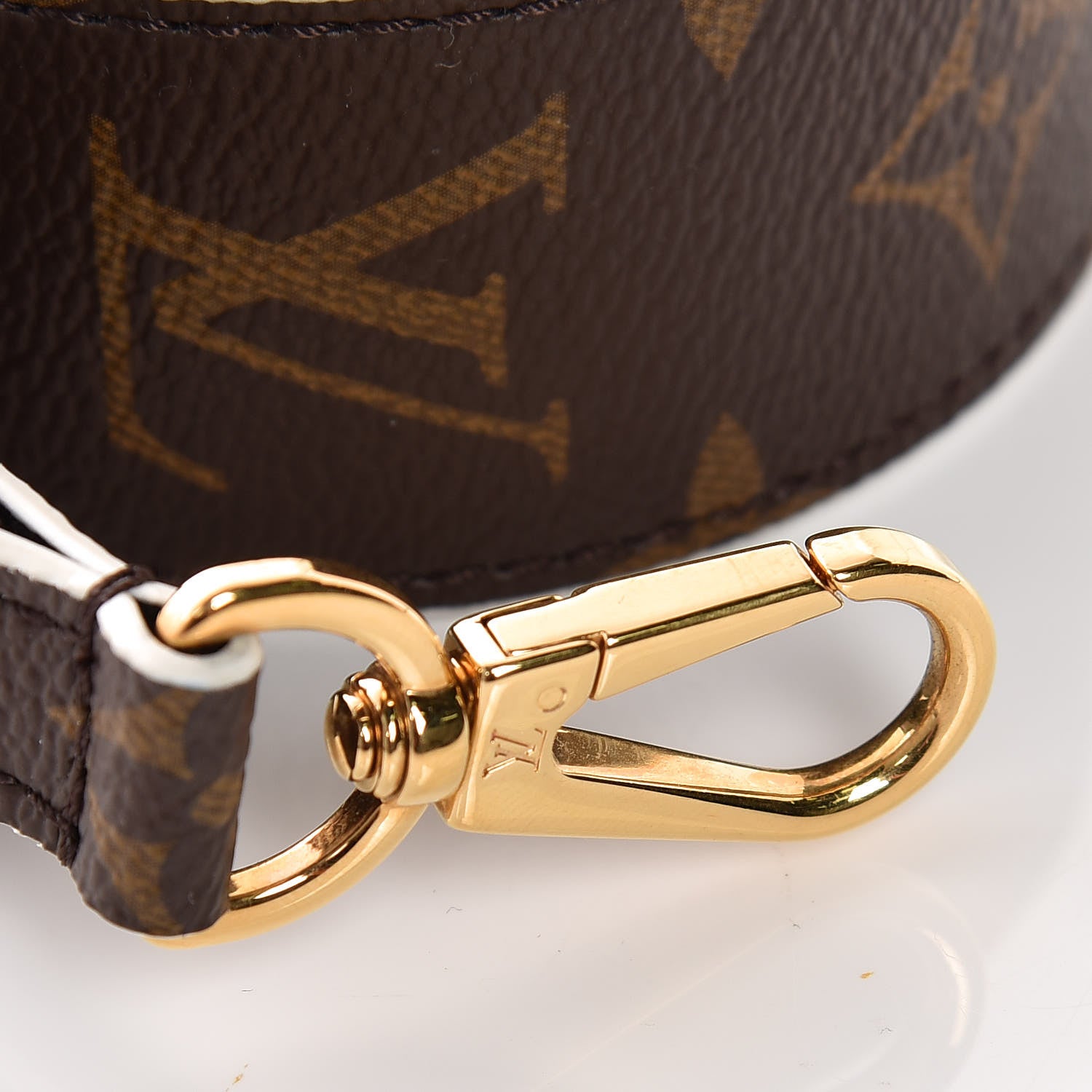 Louis Vuitton Monogram Bandouliere Shoulder Strap Blue 3 of 5