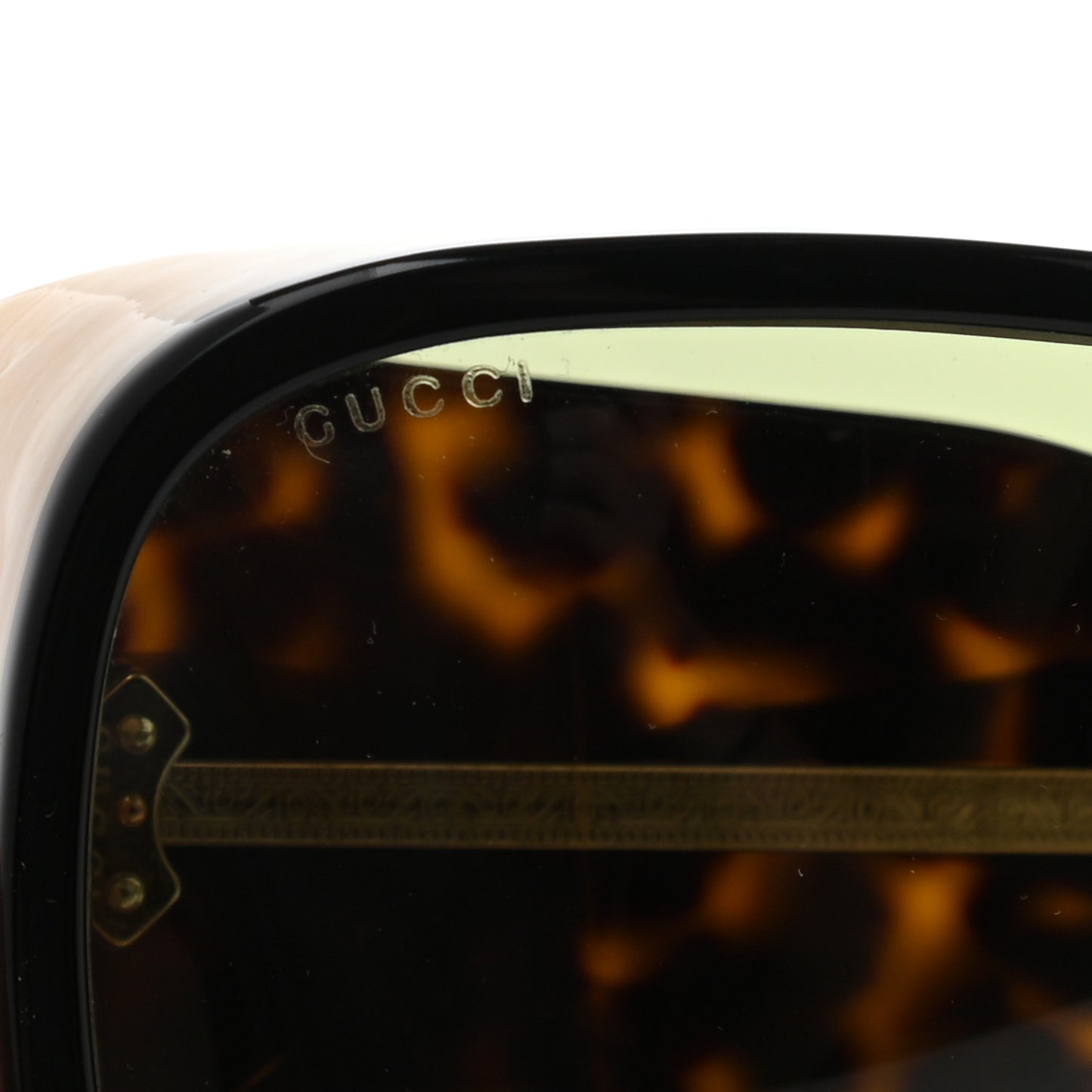 Oversized Aviator Sunglasses GG0149S Tortoise