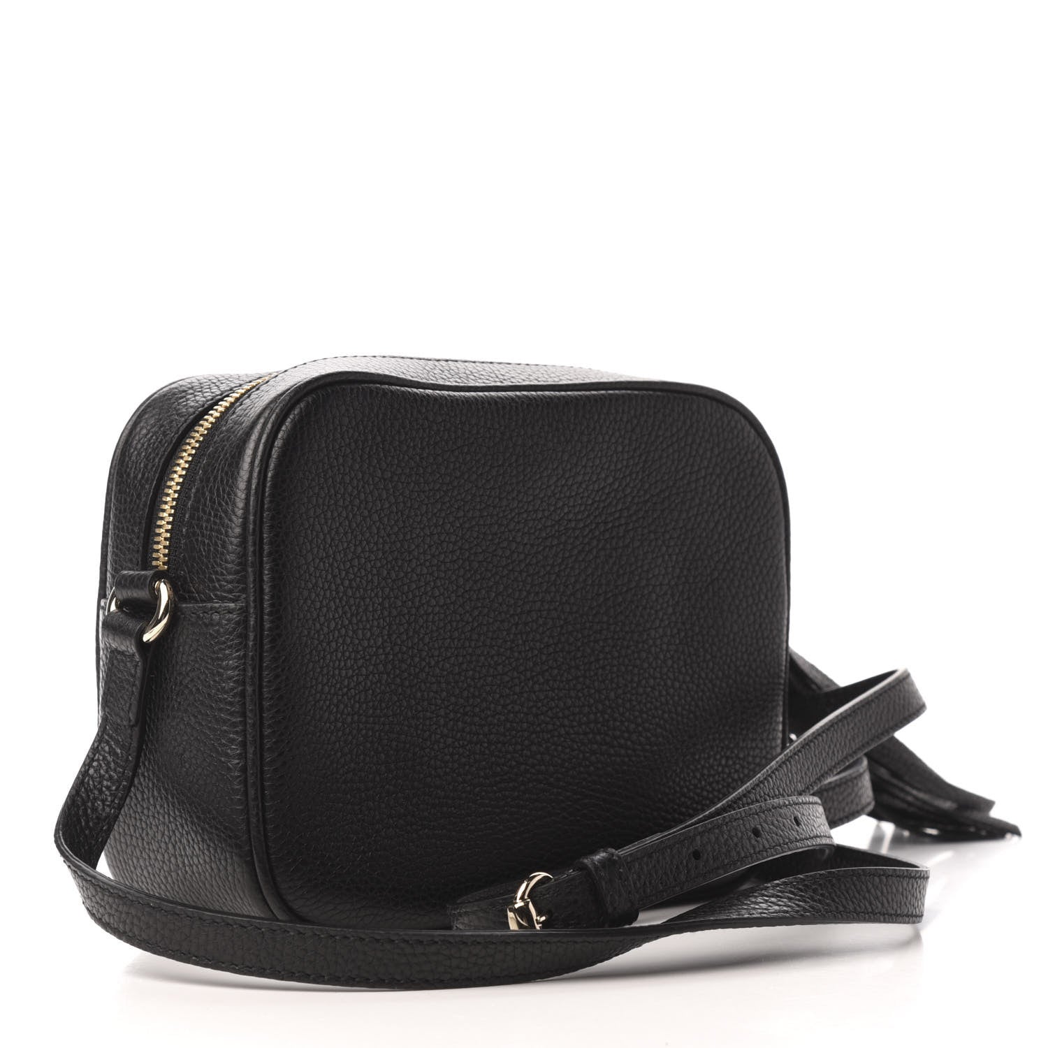 Gucci Pebbled Calfskin Small Soho Disco Bag Black 3 of 9