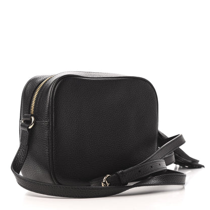 Gucci Pebbled Calfskin Small Soho Disco Bag Black 3 of 9