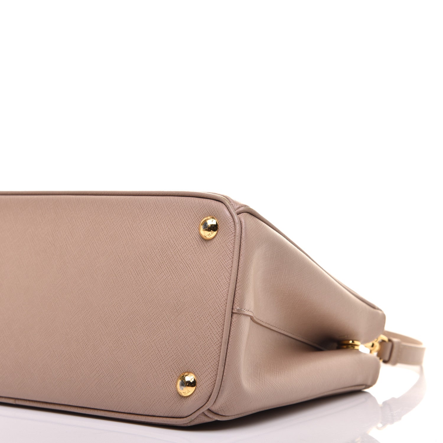 Prada Saffiano Small Galleria Double Zip Tote Cammeo 8 of 13