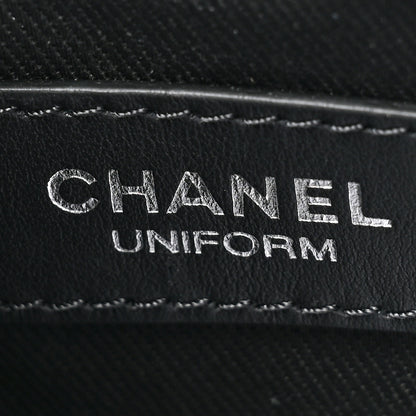 Chanel Lambskin Quilted Crossbody Bag Black 7 of 10