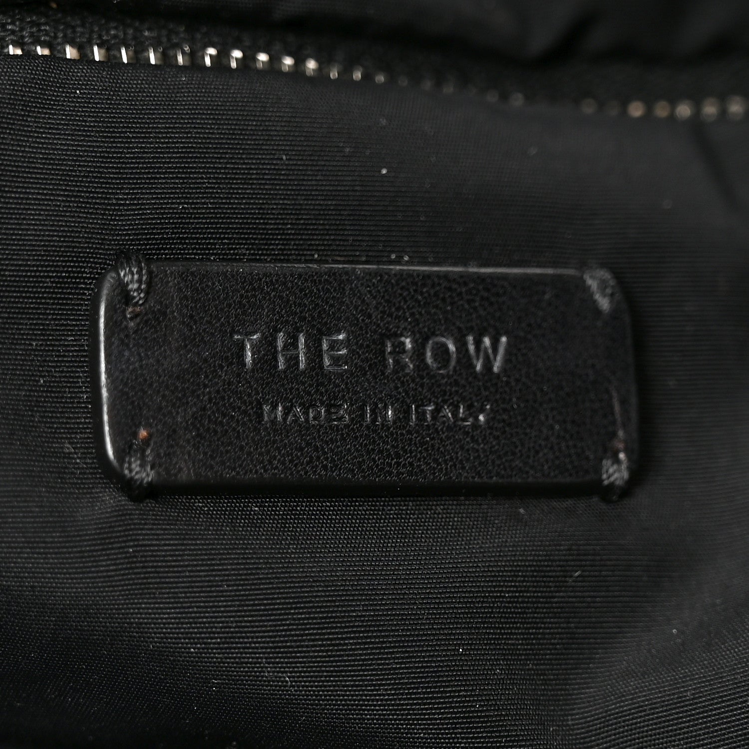 The Row Nylon E/W Logan Bag Black 6 of 9