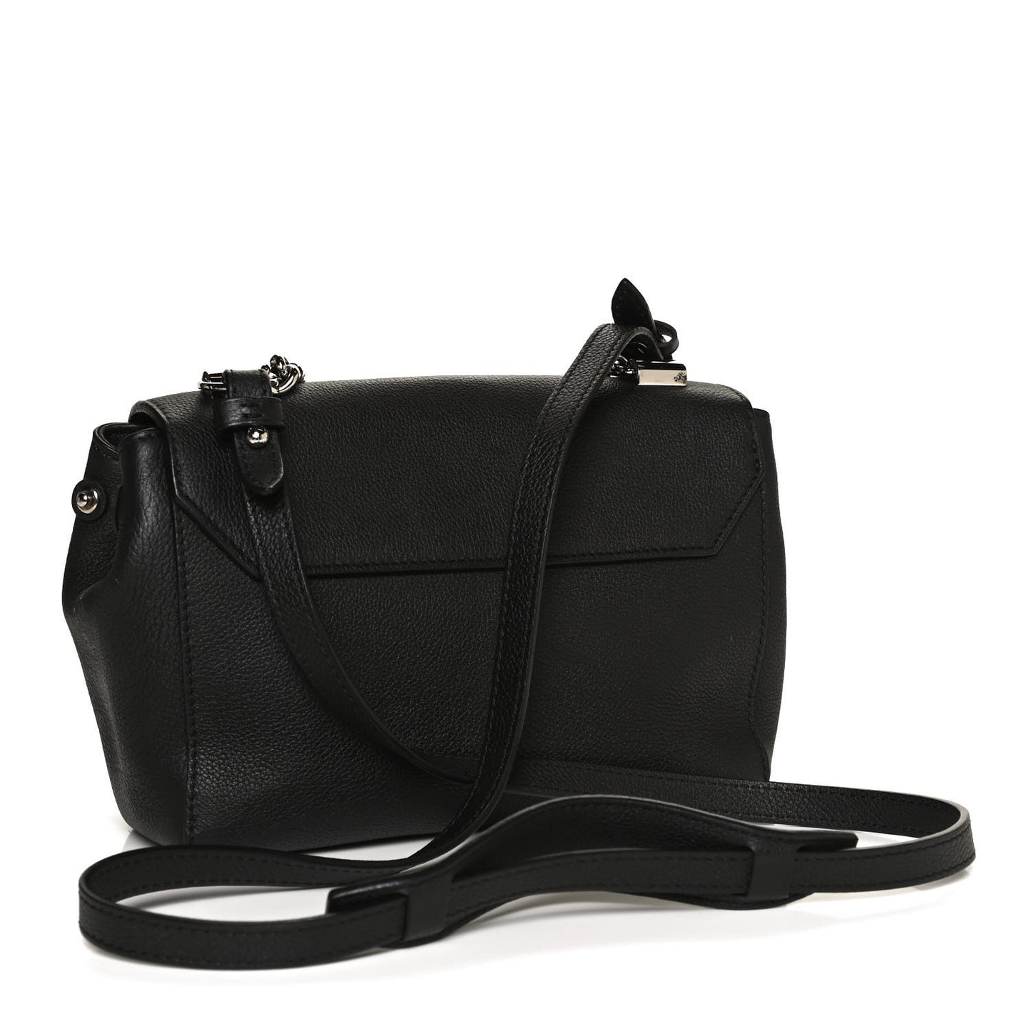 Calfskin Lockme II Chain Bag BB Black
