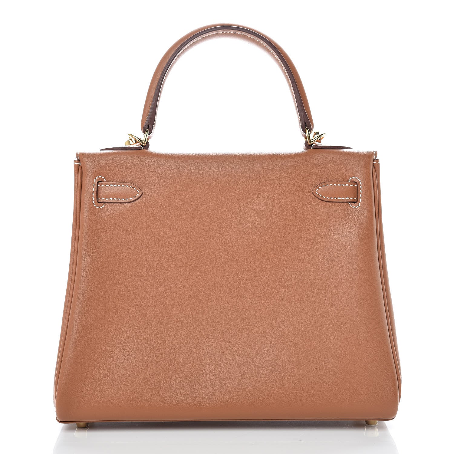 Hermes Swift Kelly Retourne 25 Gold 5 of 37