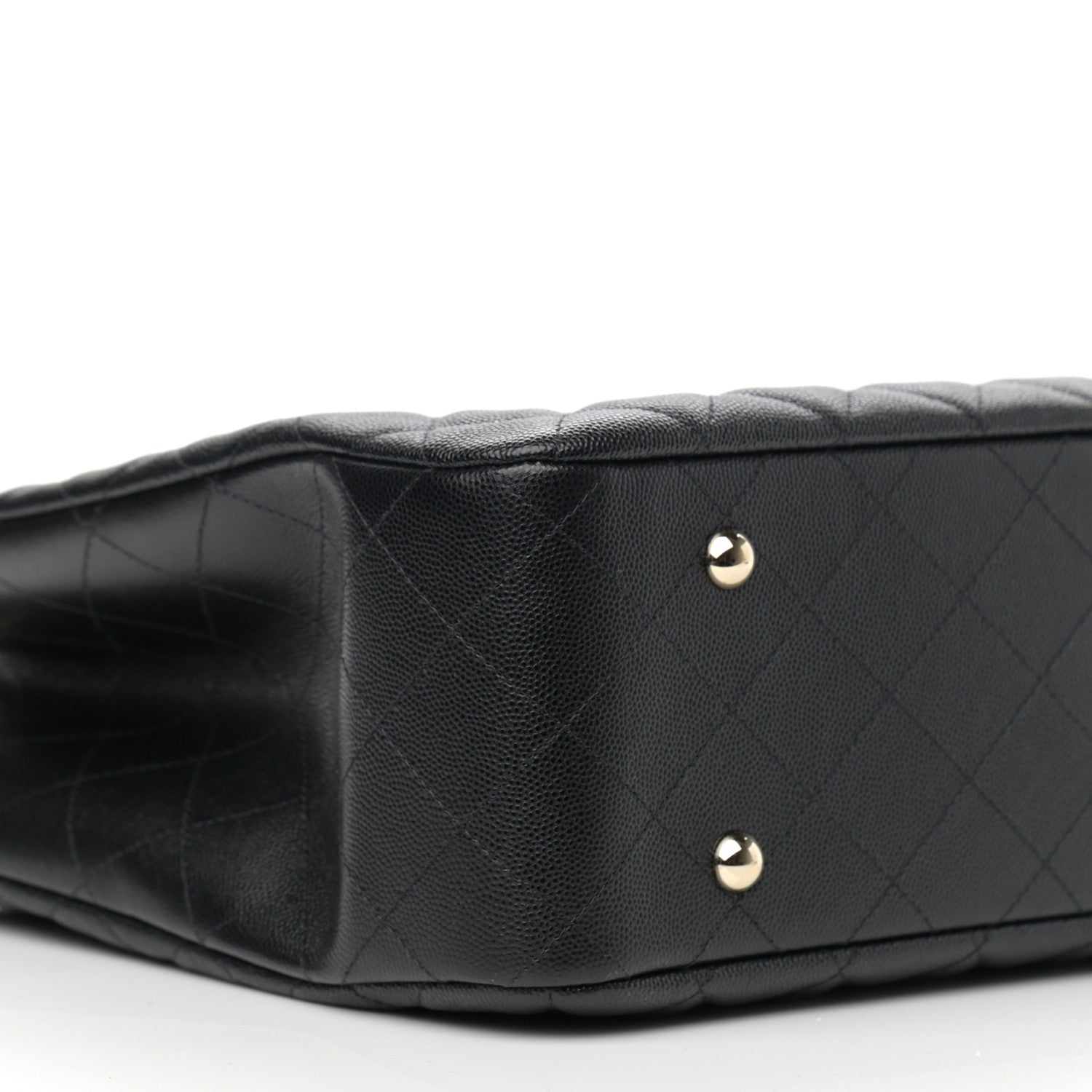 Chanel Caviar Quilted Large Shopping Tote Black 9 of 10
