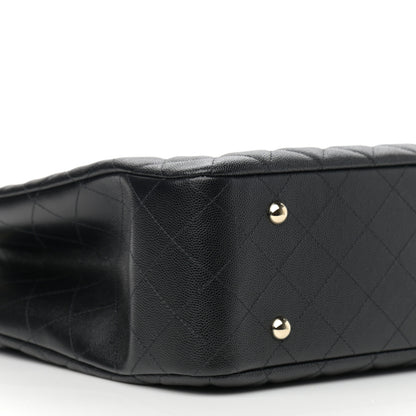 Chanel Caviar Quilted Large Shopping Tote Black 9 of 10