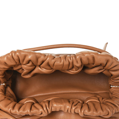 Mansur Gavriel Lambskin Cloud Mini Clutch Caramel 4 of 7