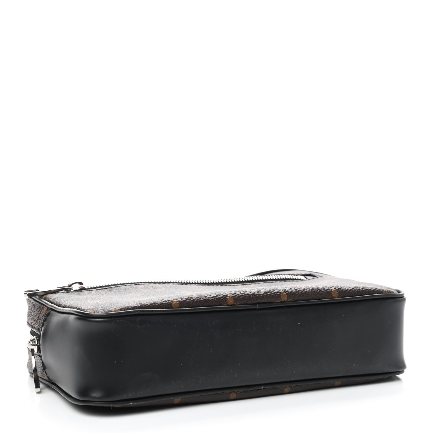 Louis Vuitton Monogram Macassar Kasai Clutch Black 4 of 9