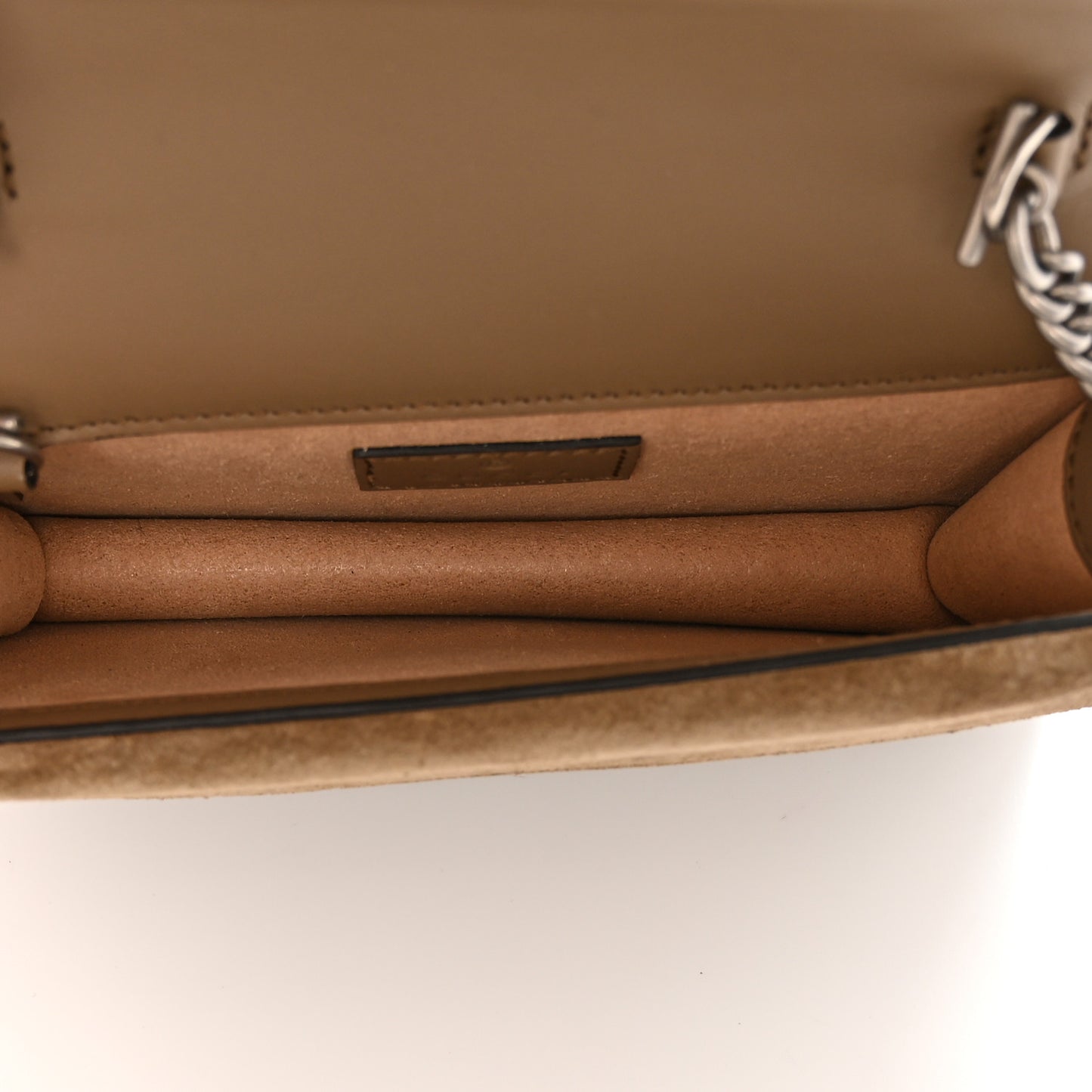 GG Supreme Monogram Super Mini Dionysus Shoulder Bag Taupe