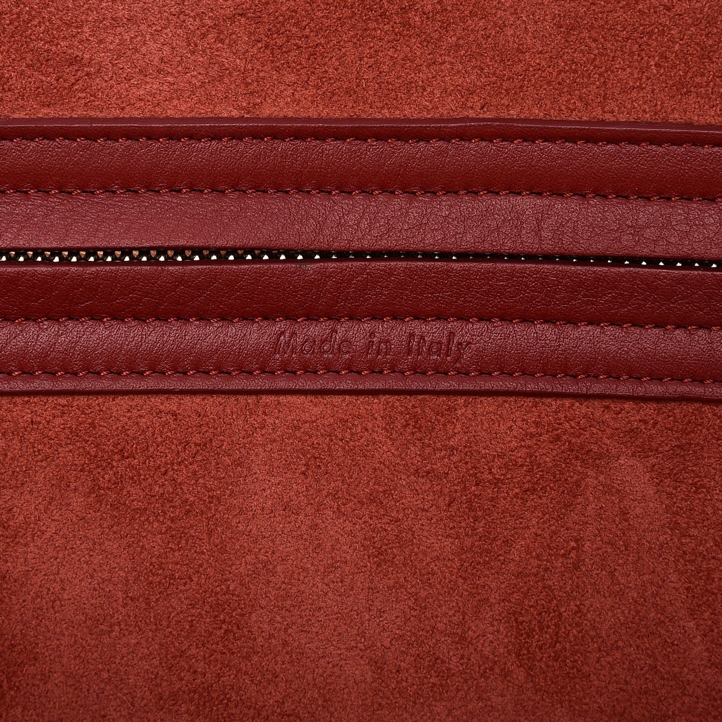 Supple Calfskin Medium Phantom Luggage Red