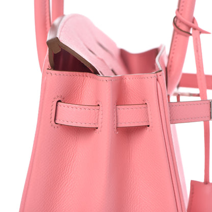 Hermes Epsom Birkin 25 Rose Confetti 18 of 34