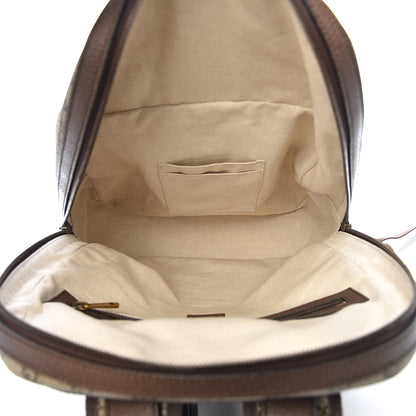 Gucci GG Supreme Monogram Medium Ophidia Day Backpack Brown 5 of 11