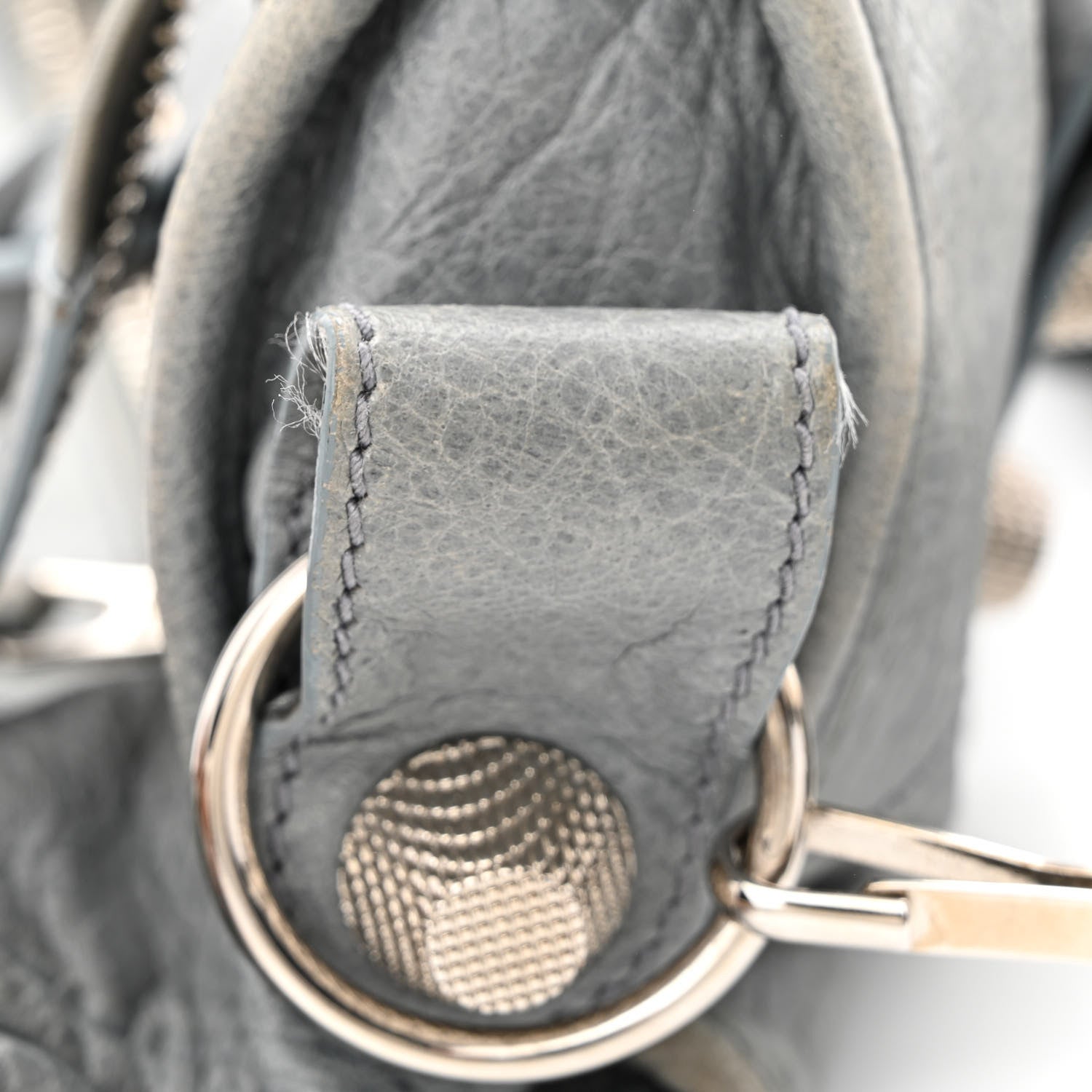 Balenciaga Agneau Giant 21 Silver Hardware City Ardoise 20 of 25