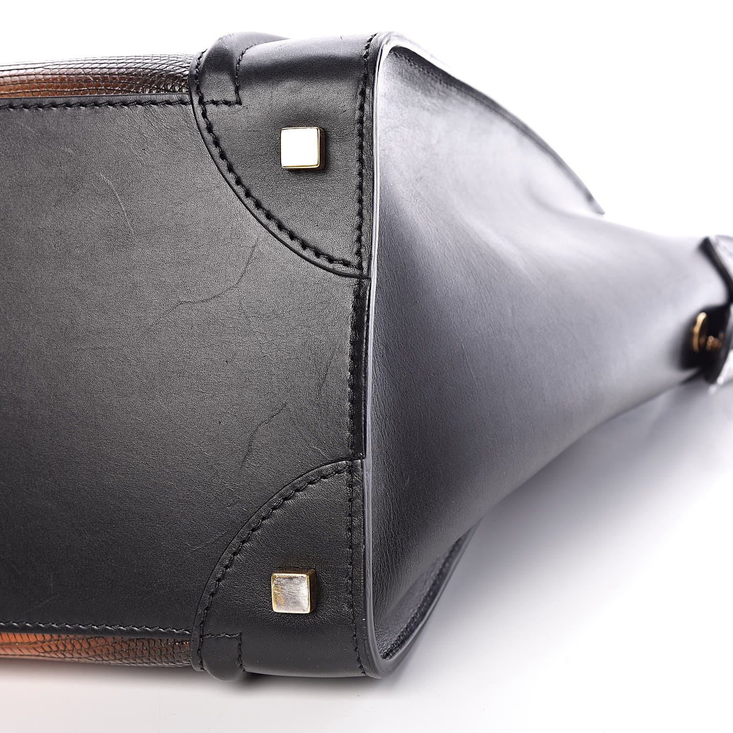 Celine Lizard Mini Luggage Cognac 14 of 16