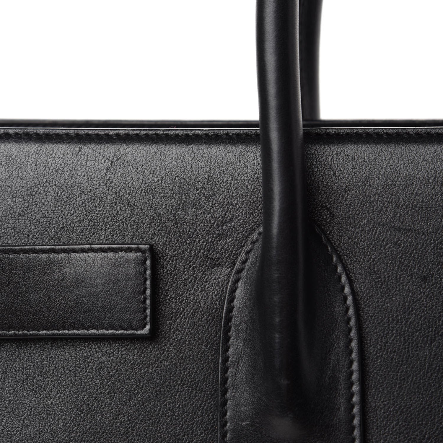 Saint Laurent Calfskin Large Sac De Jour Carryall Black 8 of 11