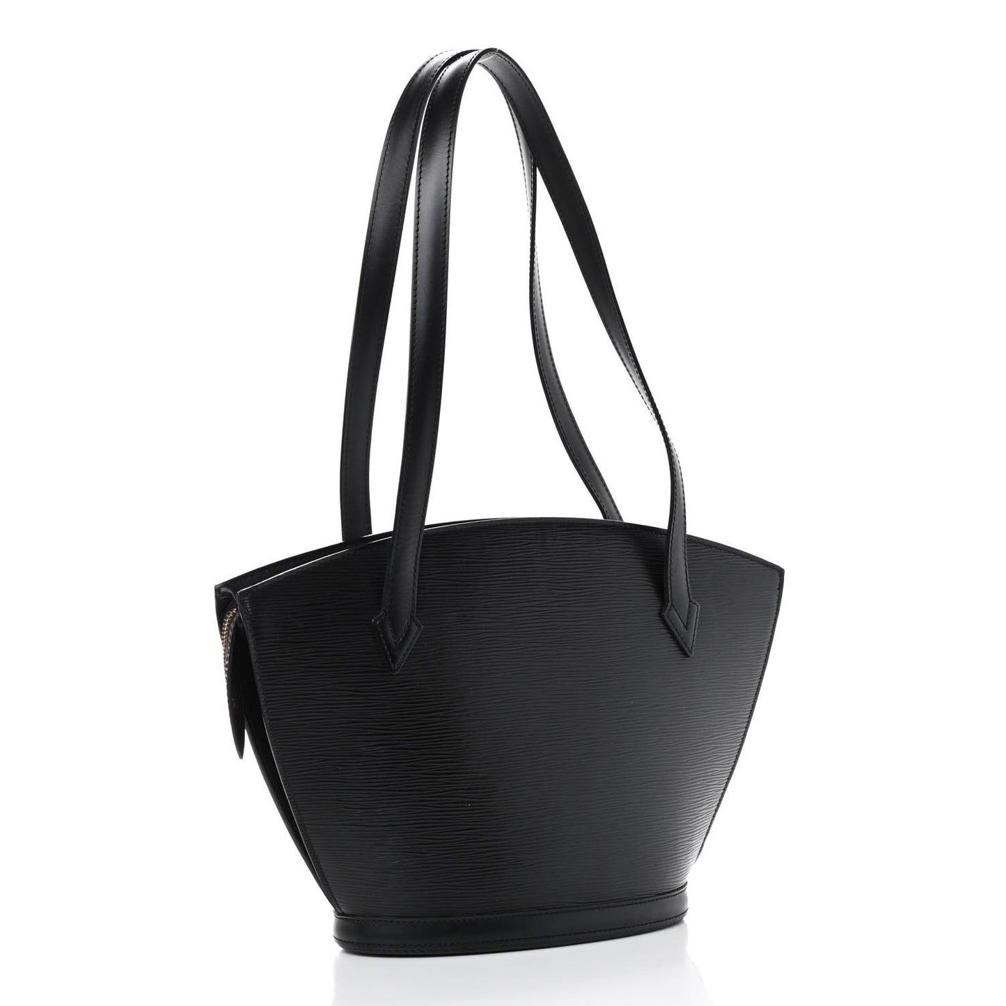 Epi Saint Jacques PM Long Straps Black