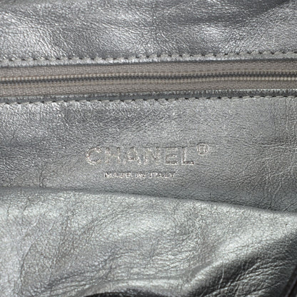 Chanel Glazed Caviar East West Modern Chain Tote Black 6 of 7