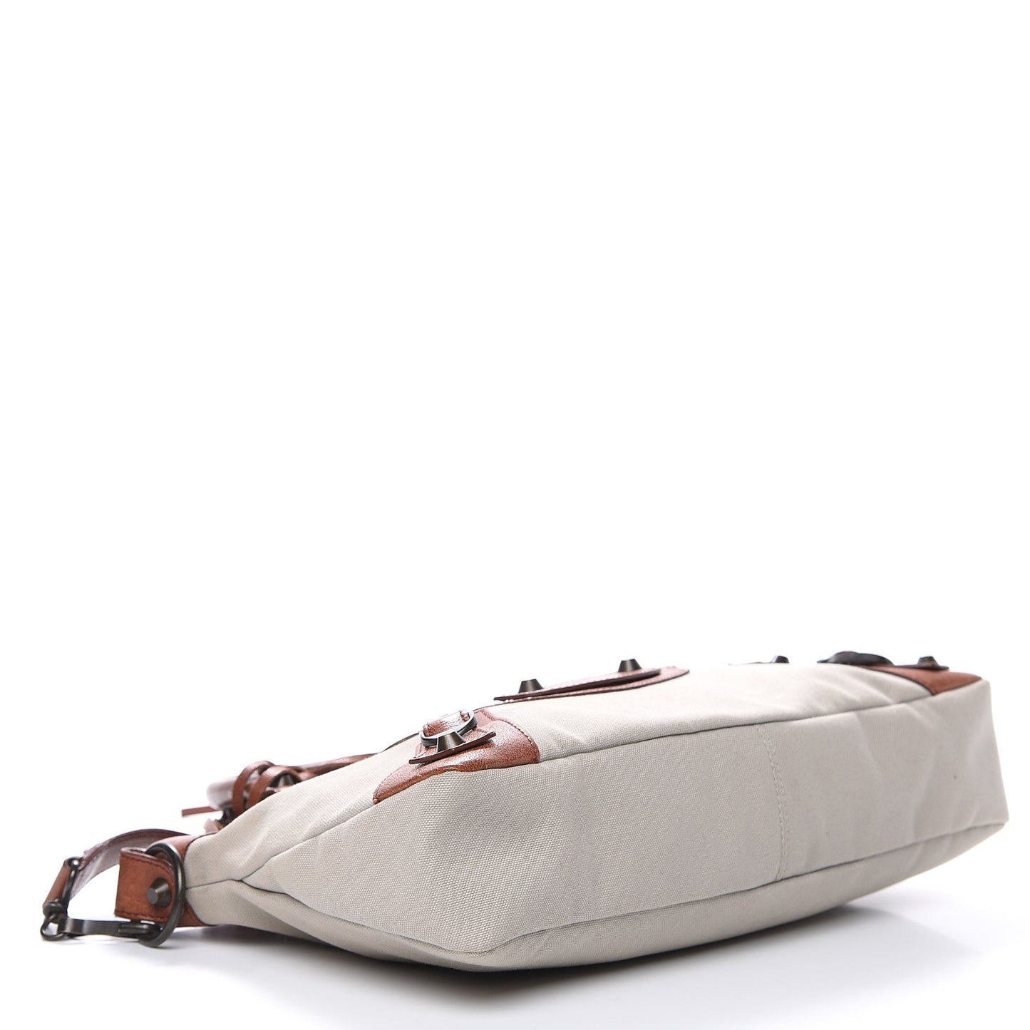 Agneau Canvas Classic Hardware First Brown