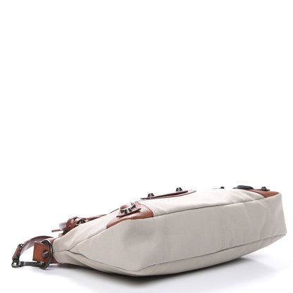 Balenciaga Agneau Canvas Classic Hardware First Brown 4 of 13