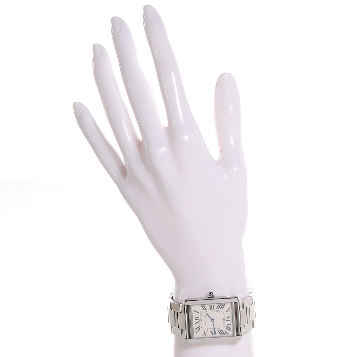 Stainless Steel 24mm Tank Solo Quartz Watch