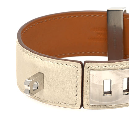 Hermes Swift Collier de Chien CDC 24 Bracelet T2 Nata 4 of 7