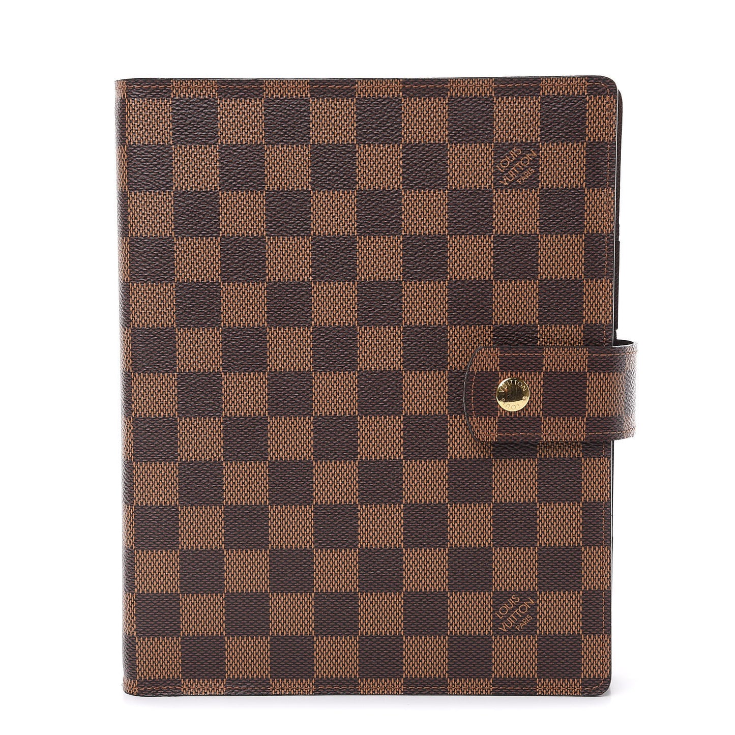 Damier Ebene Large Ring Agenda Cover